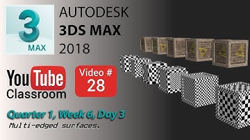 3DS Max 2018 Class #28 (UV Layout Options)