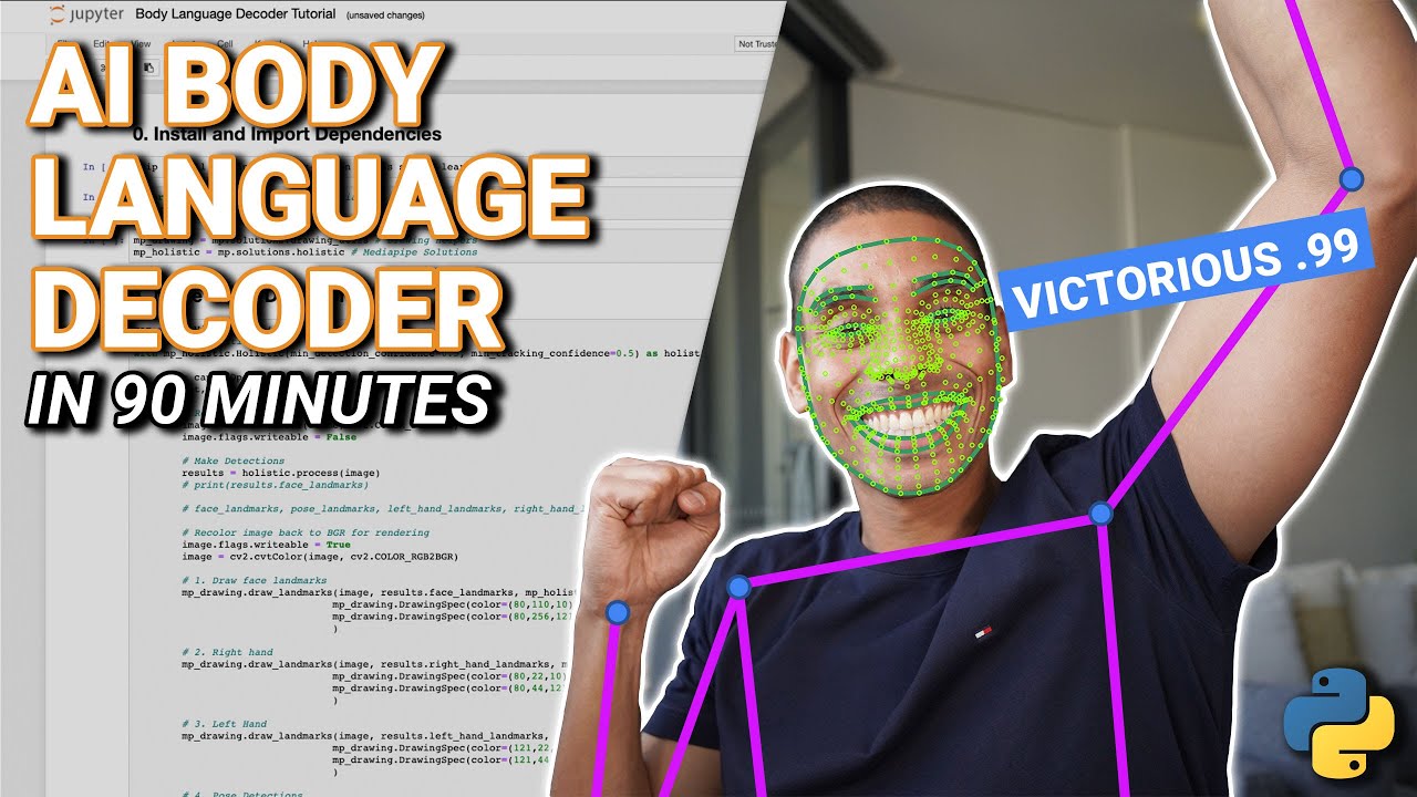 AI Body Language Decoder with MediaPipe and Python in 90 Minutes