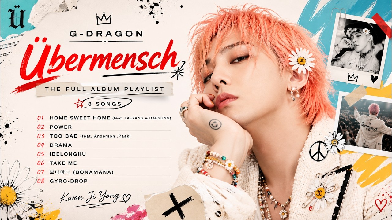 G-DRAGON 지드래곤 ジードラゴン – Übermensch Full album - YouTube