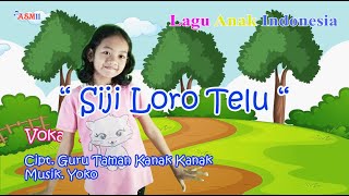 Lagu Anak SIJI LORO TELU - Zafira | Lagu Anak Indonesia | Belajar Menyanyi.