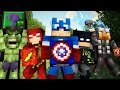 TOP 5 LUCKY BLOCK MOD CHALLENGE - SUPERHERO EDITION | Minecraft - Lucky Block Mod | JeromeASF