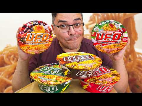 Every U.F.O. Yakisoba Flavor - Tomato, Free-Range Chicken, Curry, Beef, and Vegetables