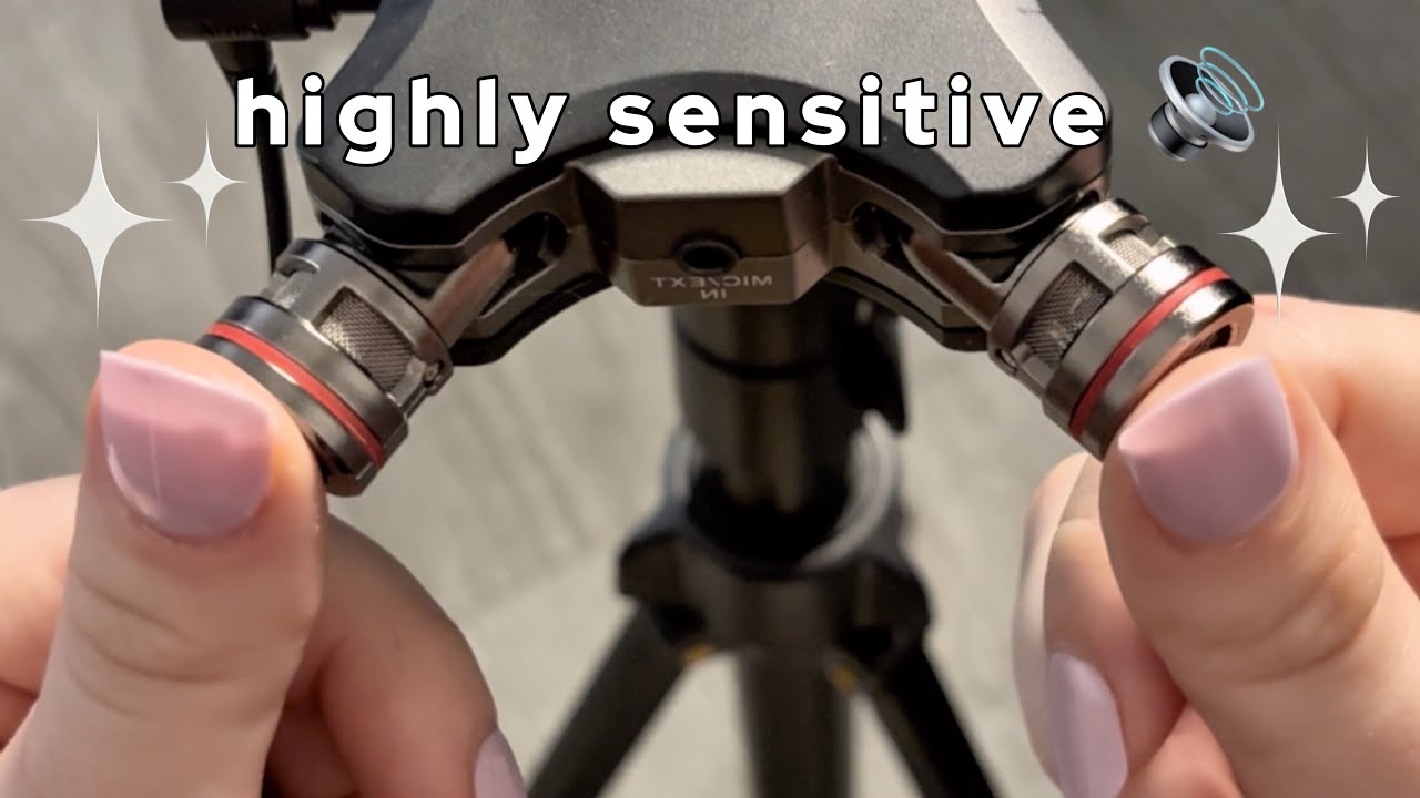 Highly Sensitive & Tingly Tascam ASMR *No Talking* 