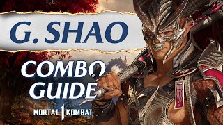 General Shao Combo Guide Mortal Kombat 1