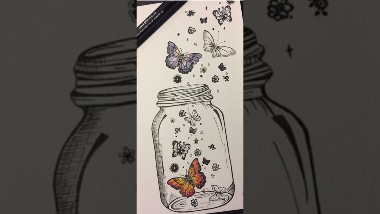 Easy drawing idea...||Art by Aliya N Aleema's world❤️