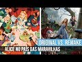 ALICE NO PAÍS DAS MARAVILHAS: AS ALTERAÇÕES FEITAS POR TIM BURTON | ORIGINAL VS. REMAKE