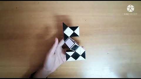 Tutorial for chess horse / 24 pieces rubics snake cube #18