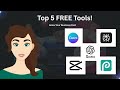 Top 5 FREE Tools to Grow Your Business in 2025 (No Experience Needed!)