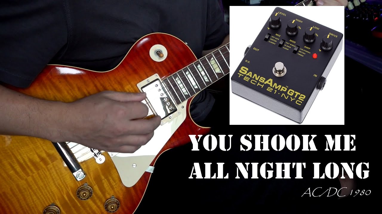 AC/DC - You Shook Me All Night Long Solo Cover