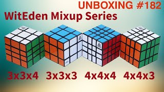 Unboxing №182 WitEden Mixup Series 3x3x4, 4x4x3