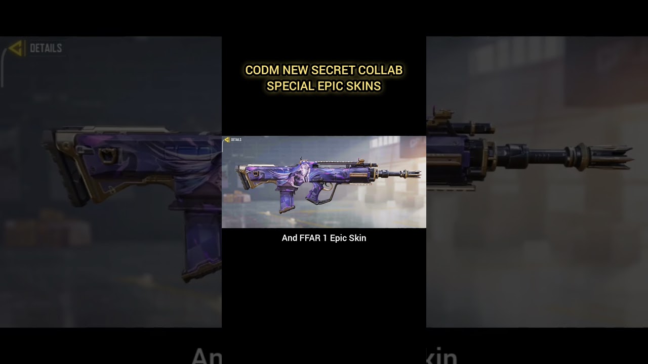 The CODM New Secret Collab Special Epic Skins ( Call of Duty Mobile ) 