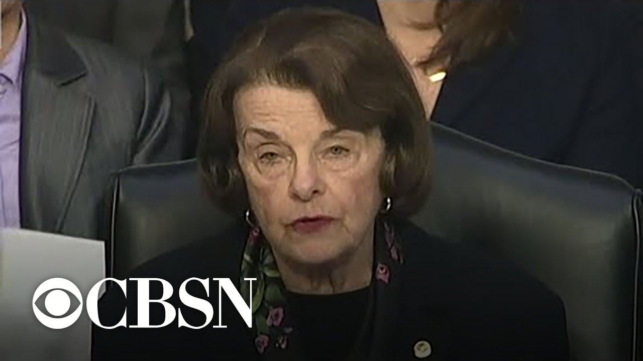 IG report hearing part 2: Dianne Feinstein's opening statement