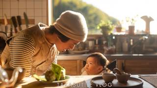 A year of living in the countryside with three children after their children were born