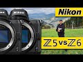 Nikon Z5 vs Nikon Z6 – Реальное сравнение камер в фото и видео