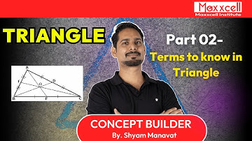 Triangle-02 | Terms to know in Triangle |CAT 2025 self study with Maxxcell #catpreparation #cat2025