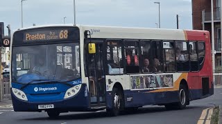 Stagecoach Preston Scania K230UB Alexander Enviro 300 28674 YN62 FVV