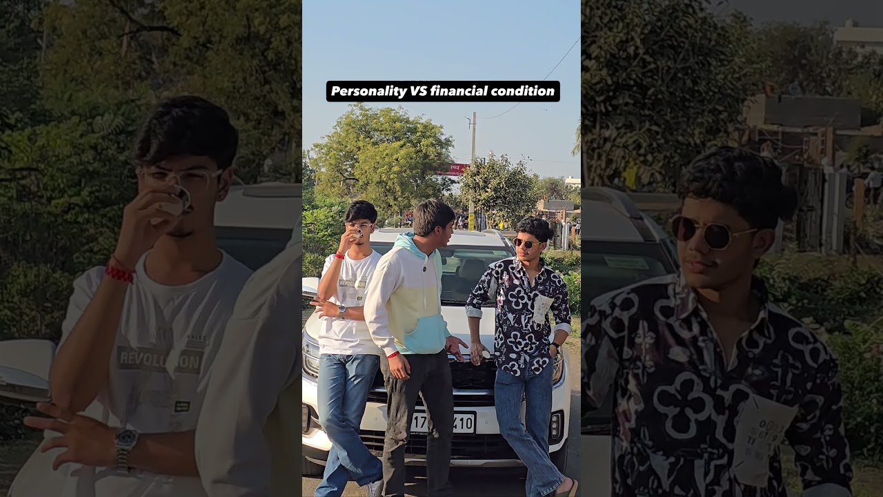 Personality Vs Financial Conditions 😂 