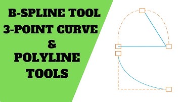 CORELDRAW TUTORIAL   HOW TO USE B SPLINE TOOL, POLYLINE TOOL, AND 3 POINT CURVES