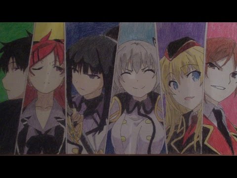 Аниме рисовка: Код Квалидеи\Qualidea Code