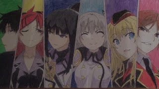 Аниме рисовка: Код Квалидеи\Qualidea Code