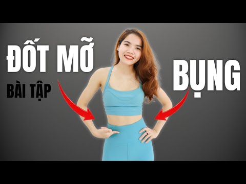 Video Bài tập GIẢM MỠ BỤNG tại nhà cho nữ | Hoàng Uyên Yoga - YouTube