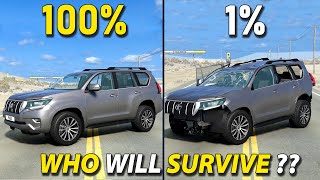 100% vs 1% - Realistic Survival Chance | BeamNG.Drive - GipsoCartoon