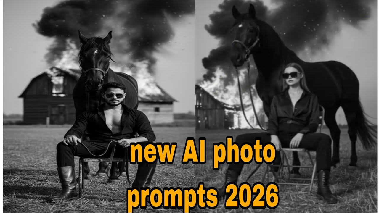 New I Photo Prompts 2026 | Trending AI Photo Kaise Banae
