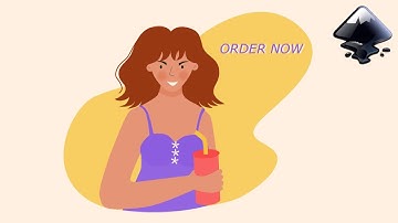 Flat Character Illustration design process in INKSCAPE | Part 2