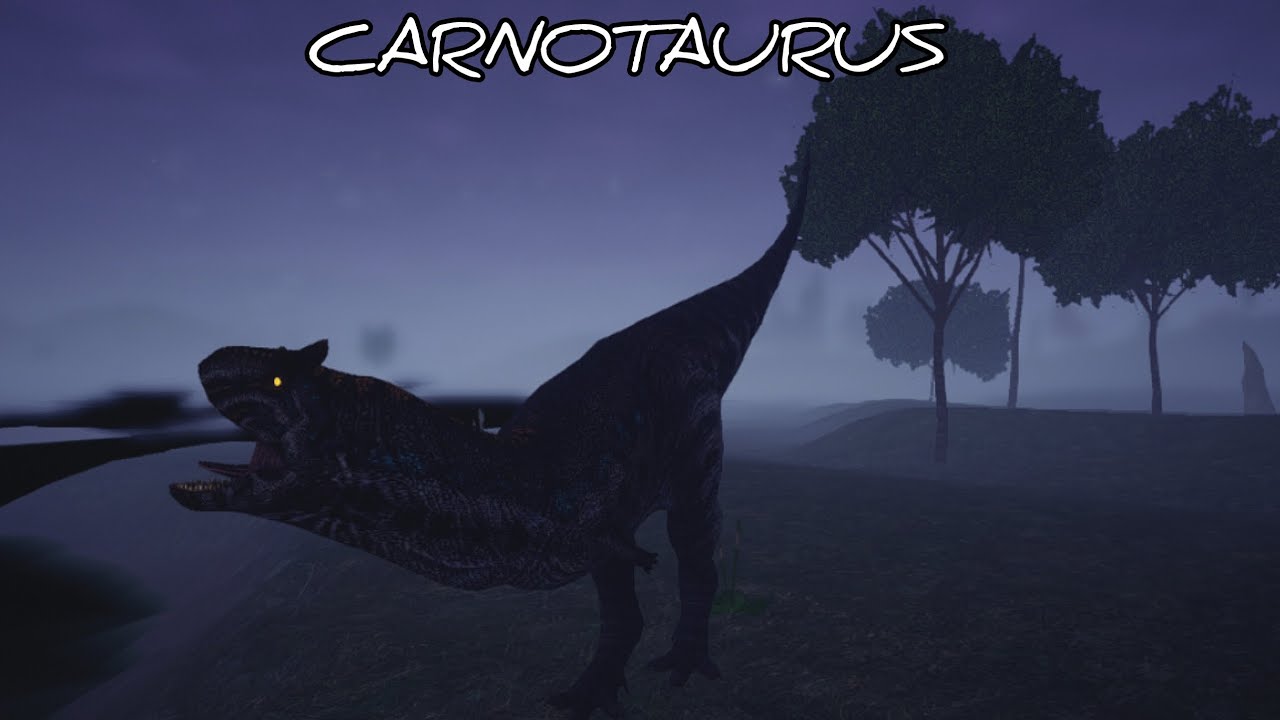 CARNOTAURUS TRY TO KILL GIGA 🤯 FIGHT GAMPLAY VIDEO THE CURSED ISLE 🌹