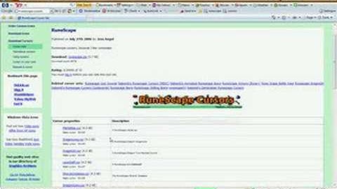 how to get runescape cursors