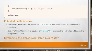 Understanding C#  Threaded Eratosthenes: Demystifying Performance Differences
