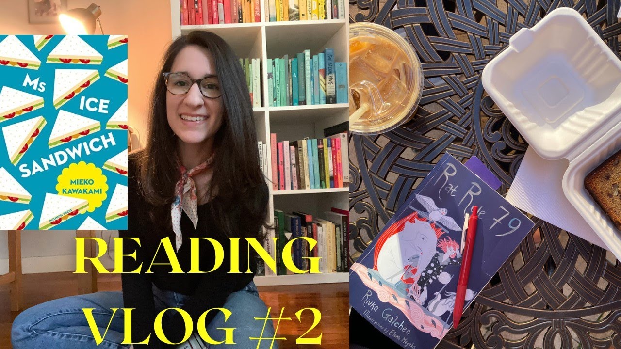 Reading Vlog #2: Backlog January, Happy New Year! Journaling, making soup, back to work, coffee shop