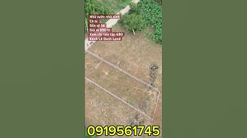 Chỉ 850tr có tl sở hữu đất vườn đẹp có tc gần ql 56 và tt Xã .Tại Châu Đức BRVT.