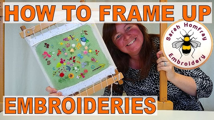 Cross Stitch Basics - Frames and Hoops - Which to choose and how to use 