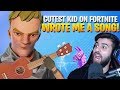 Cutest Kid On Fortnite Wrote Me A Song - Part 3 (Fortnite Battle Royale)