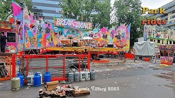 Kermis Tilburg Afbouw en transporten Deel 5
