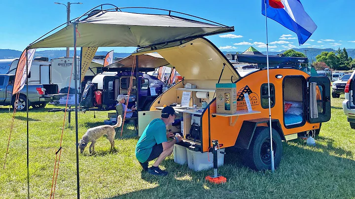 Tour of Small Travel Trailers & Off-Road Vehicle a...