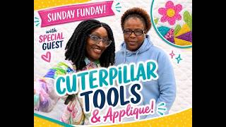 Applique with These Cutterpillar Tools! 🧵 Memorial Day Special + LIVE Demo