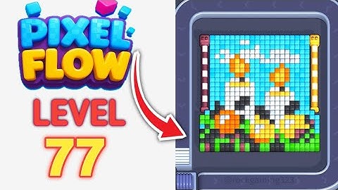 Pixel Flow Level 77 Walkthrough