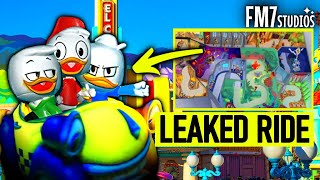 LEAKED! DUCKTALES RIDE! Roger Rabbits Cartoon Spins CANCELED REPLACEMENT!