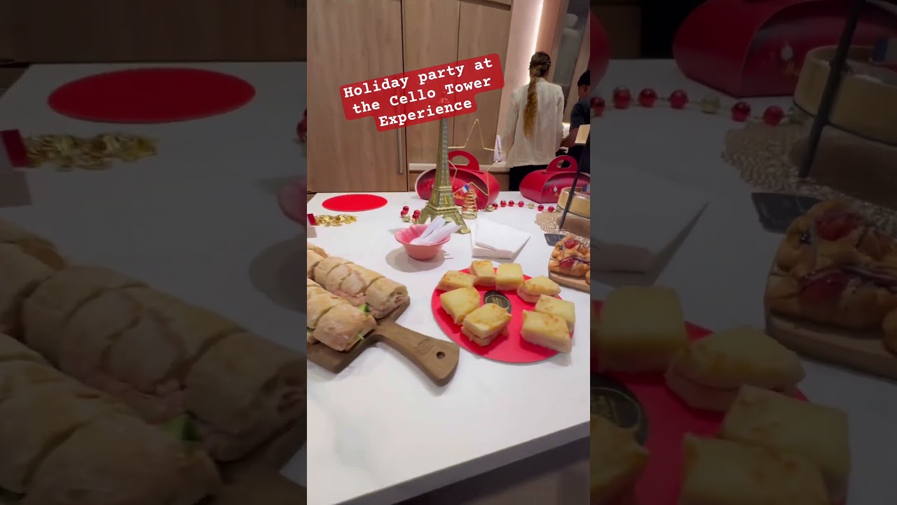 Идеальная рождественская елка в Cello Tower ✨🎄 