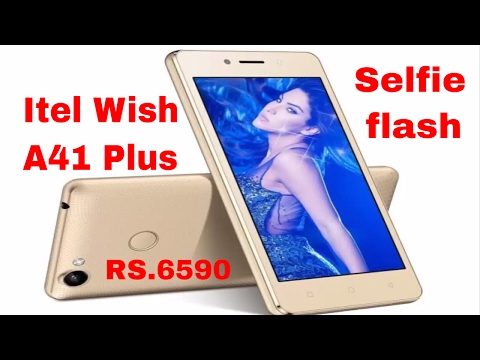 Itel Wish A41 Plus with selfie flash  launched for Rs 6,590