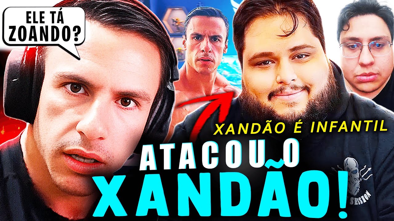 SUPER XANDÃO REAGINDO - MIORIM E MALBORO DETONAM O SUPER XANDÃO EM REACT (RESPOSTA)