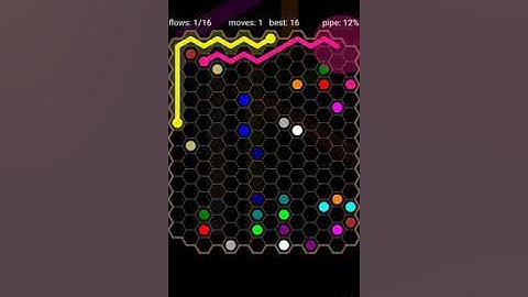 How To Solve Flow Free Hexes Premium 14x14 Mania Level 37 Board Walk Through Solution Walkthrough