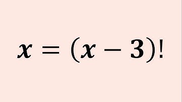 MIND-BLOWING Factorial Equation | An Easy Way to Solve it