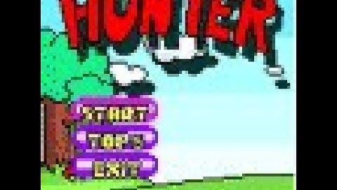 "Hunter" RARE JAVA GAME (Digital-Red 2003 year)