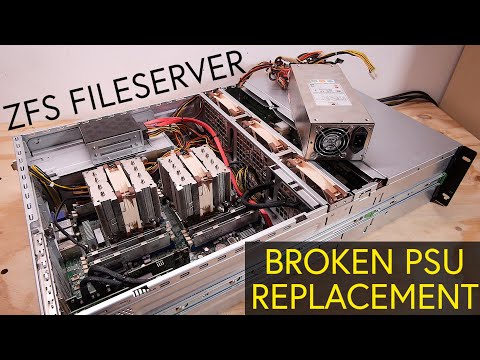 I Replaced my Broken Server Power Supply with Seasonic