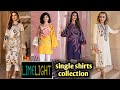 Limelight winter collection 2021 part 2/unstitch single shirts collection/ khan bia vlog