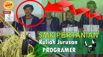 SMK Pertanian Masuk Kuliah Jurusan Teknik Informatika [ VLOG ]