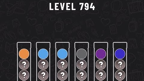 Ball Sort Puzzle Level 794 #ballsortpuzzle #ballsortpuzzlegameplay #puzzlegame #mobilegames